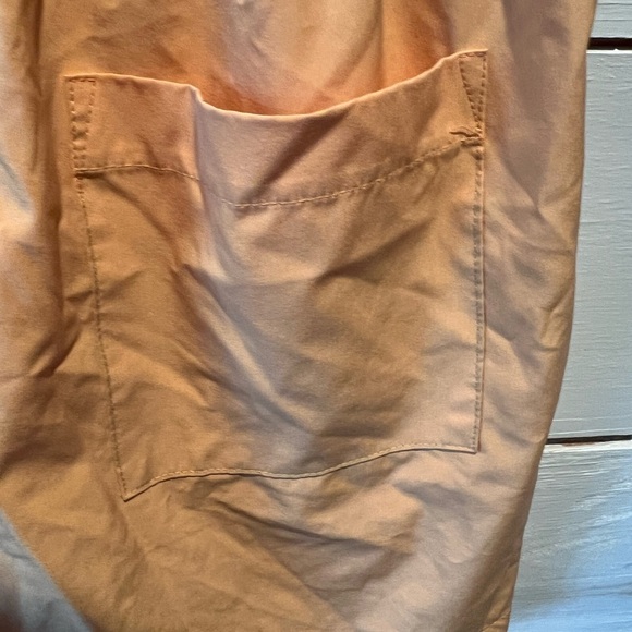 Original Use size small Peach Orange Drawstring Swim Trunk Shorts, EUC, summer - Picture 4 of 6